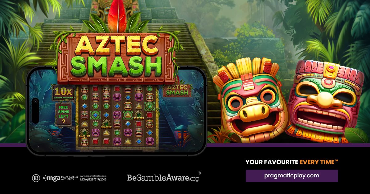 PRAGMATIC PLAY WPROWADZA ROSNĄCE MNOŻNIKI W GRZE AZTEC SMASH