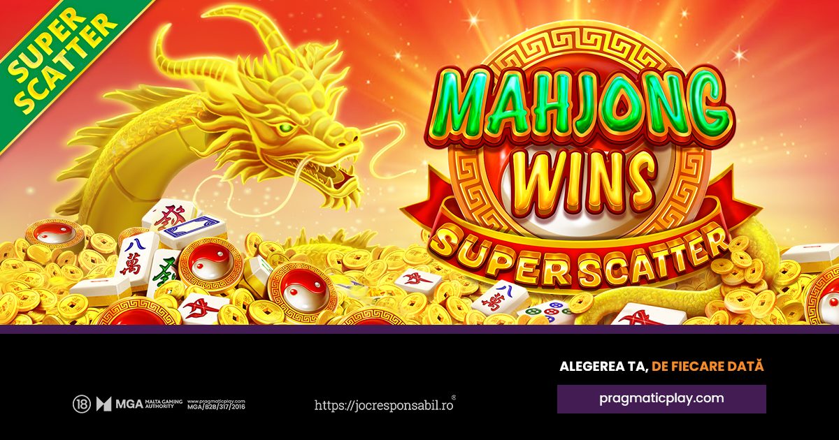 PRAGMATIC PLAY EXTINDE SERIA SUPER SCATTER CU MAHJONG WINS SUPER SCATTER