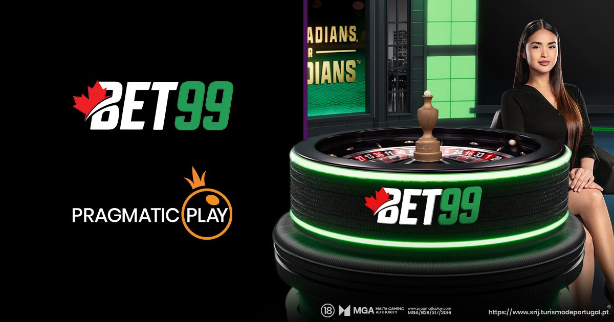 PRAGMATIC PLAY EXPANDE OFERTA DE CASINO AO VIVO COM A BET99 EM ONTÁRIO